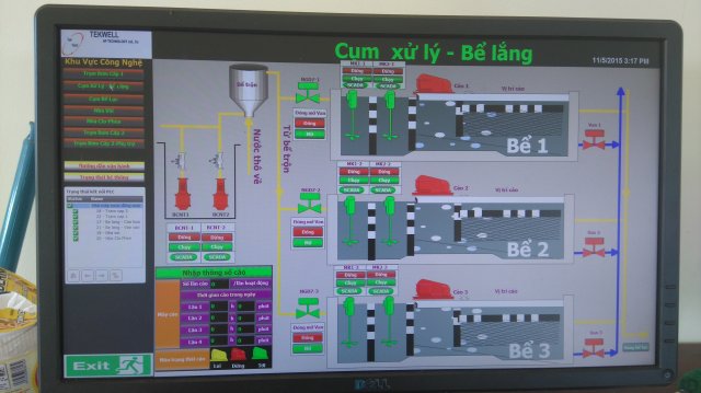 Cụm xử lý - Bể lắng